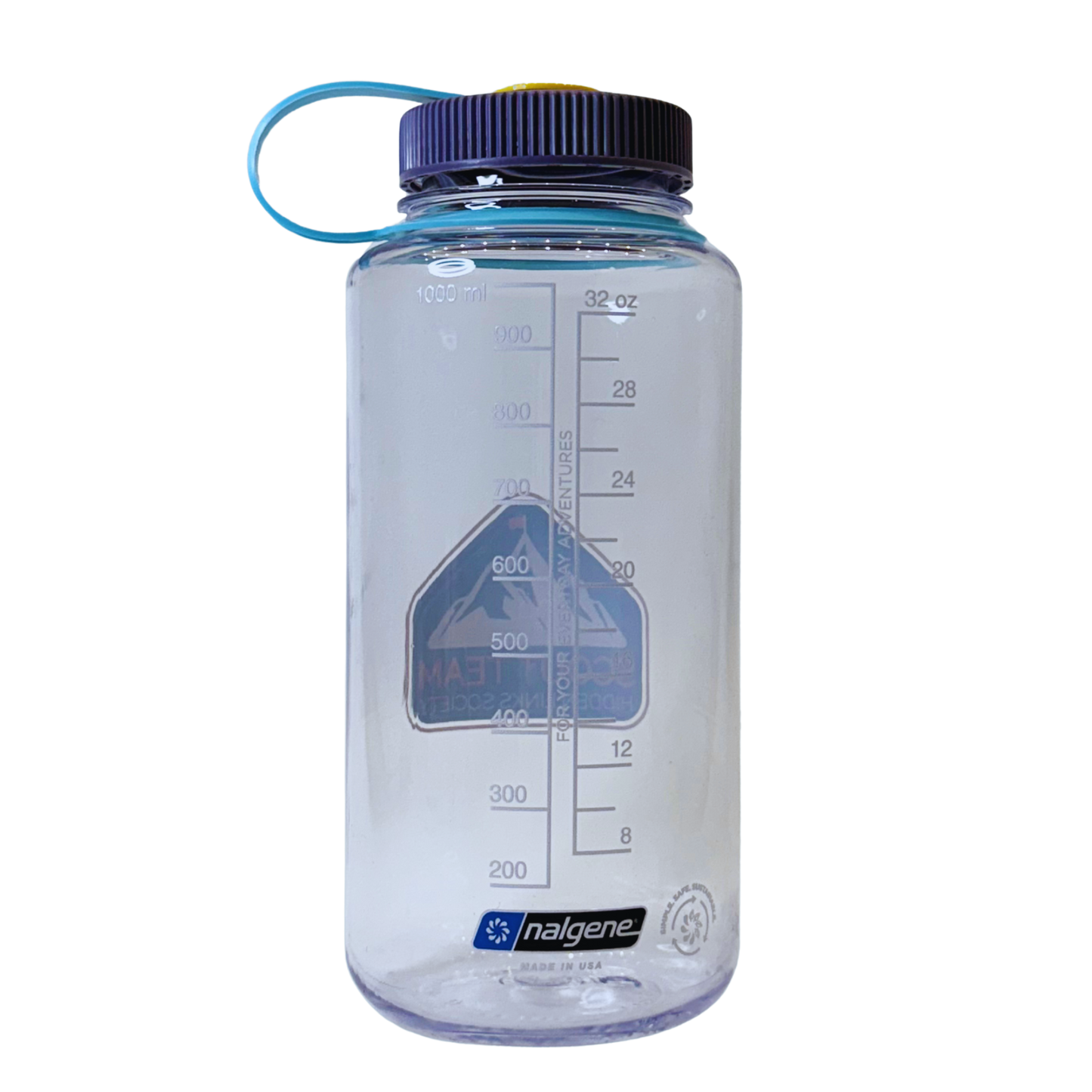 Scout Team Water Bottle - Clear