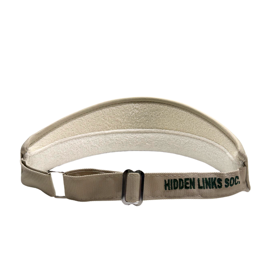 Tee It High Tour Visor- Tan