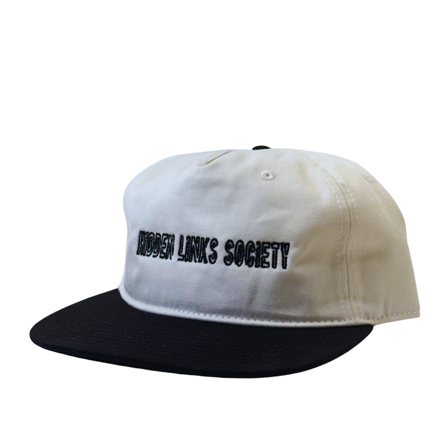Stencil Series Two-Tone Hat - Natural/Black