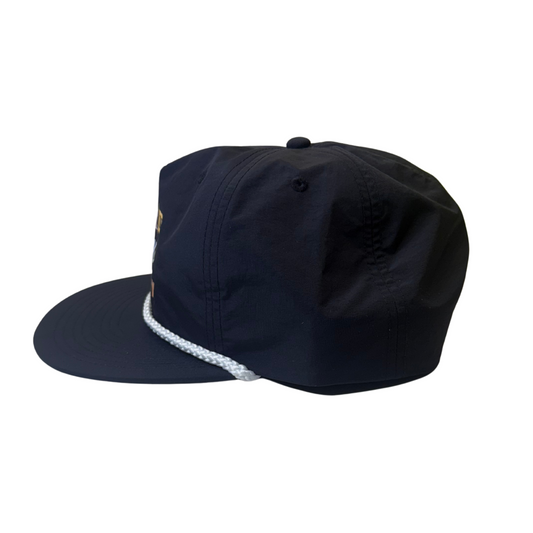 Ransom Note Rope Cap - Navy