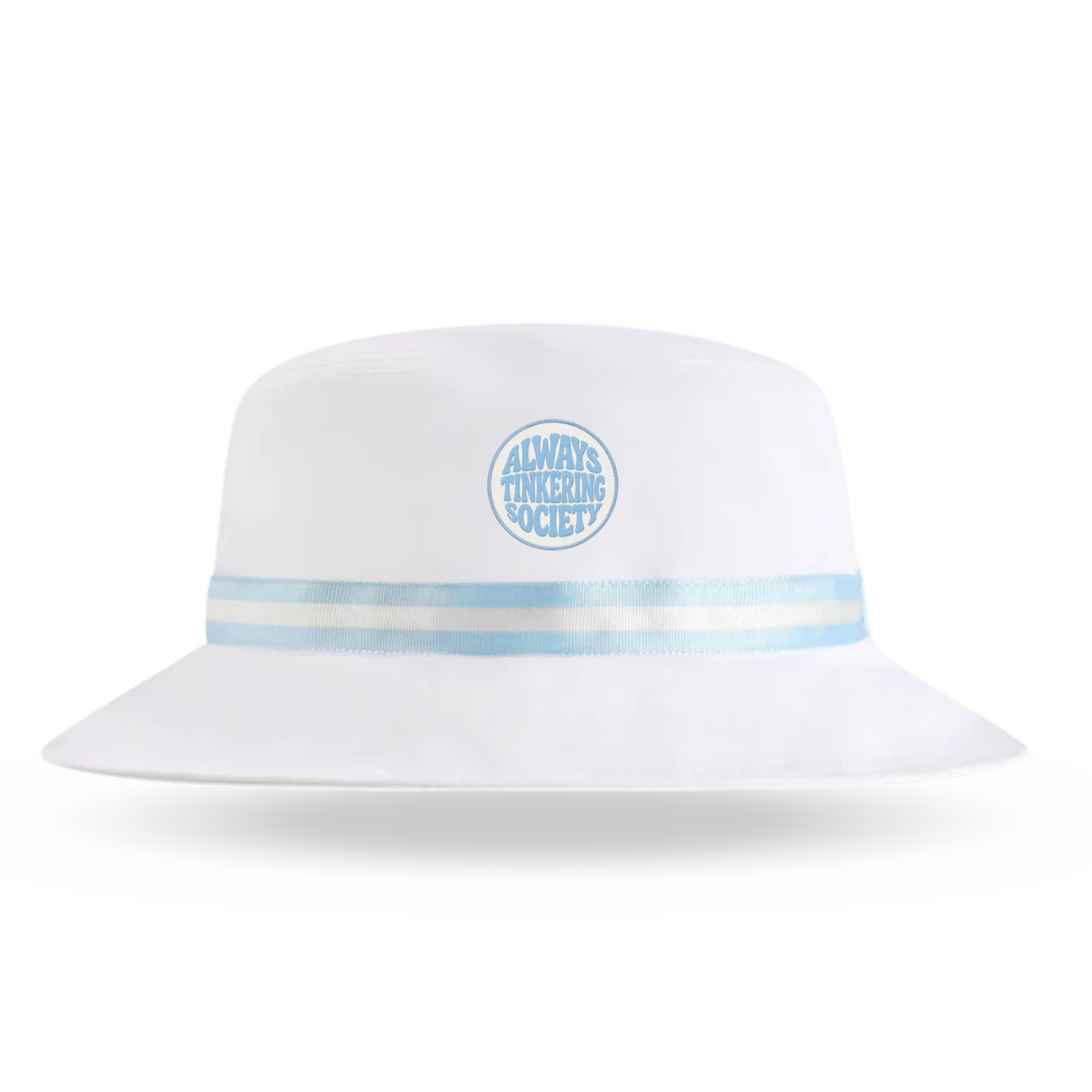 Always Tinkering Bucket Hat - White