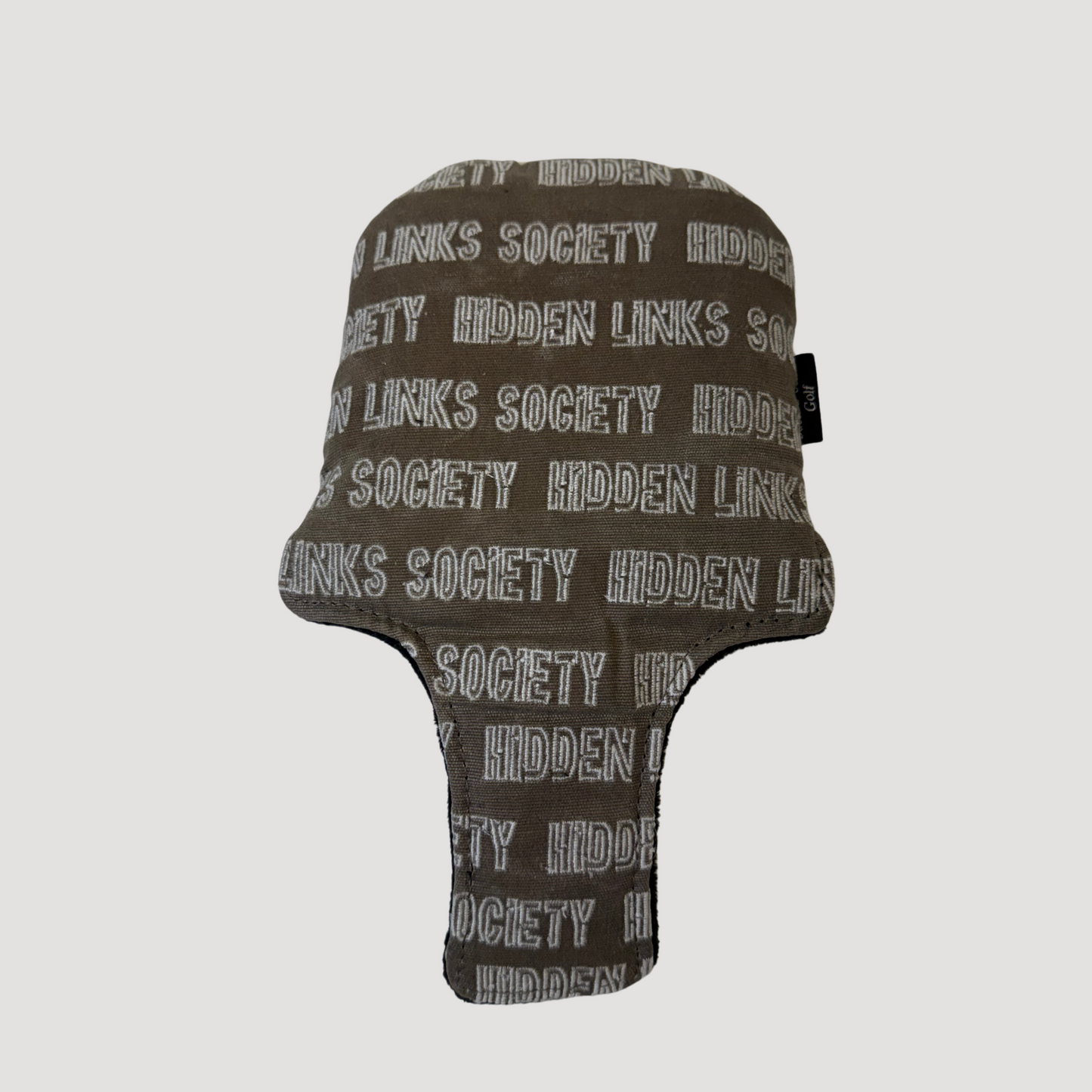 Stencil Series Mallet Putter Cover - Grey