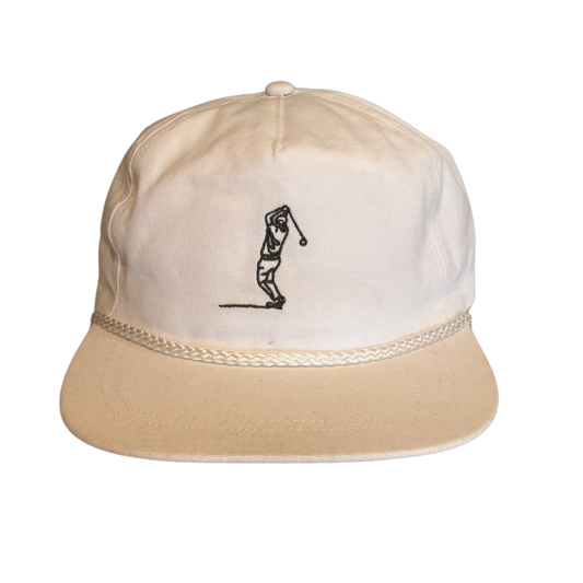PREORDER: Shooting Zero Rope Hat - White