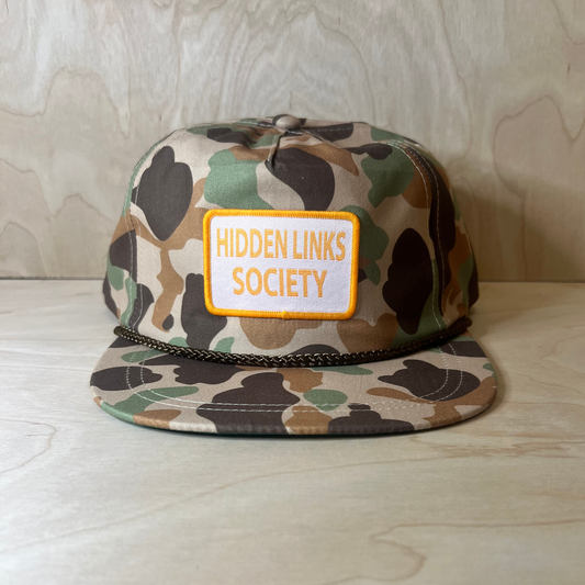 Birdie Hunter Rope Hat - Camo