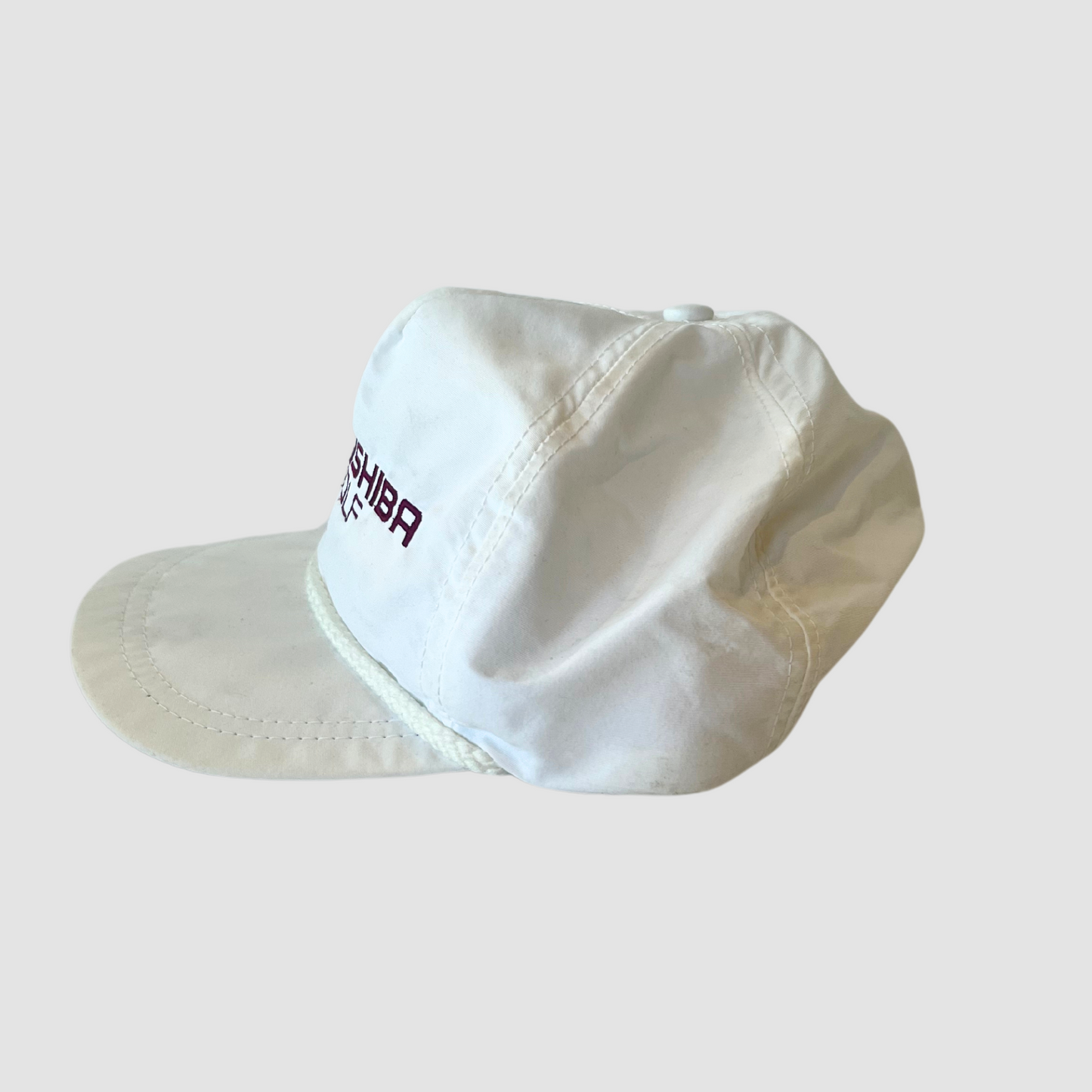 Vintage 90s Mitsushiba Golf Rope Hat - White