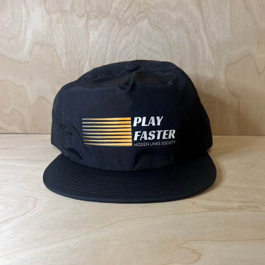 Play Faster Hat - Black