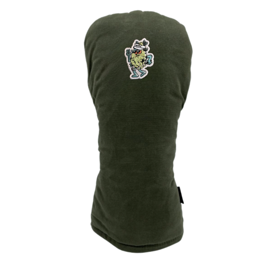 PREORDER: Bud Chenille Patch Driver Cover - Olive