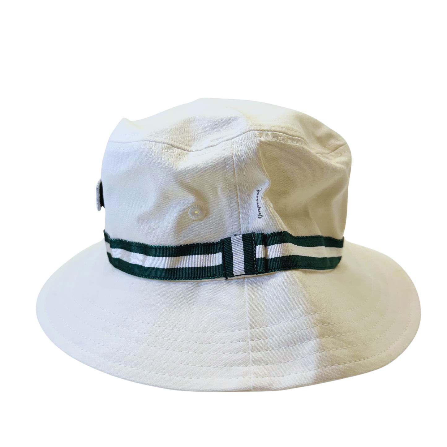 Caddie Bib Bucket Hat - White/Green