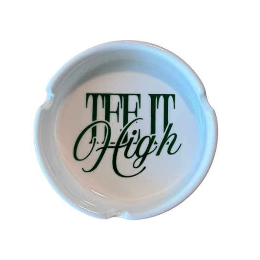 Tee It High Ashtray/Catch All - White