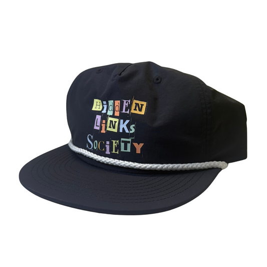 Ransom Note Rope Cap - Navy