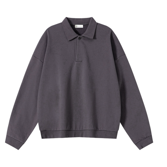 The Society Overshirt - Charcoal