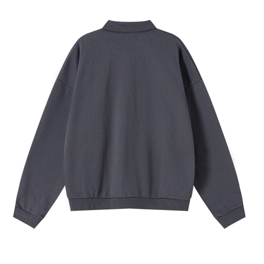 The Society Overshirt - Charcoal