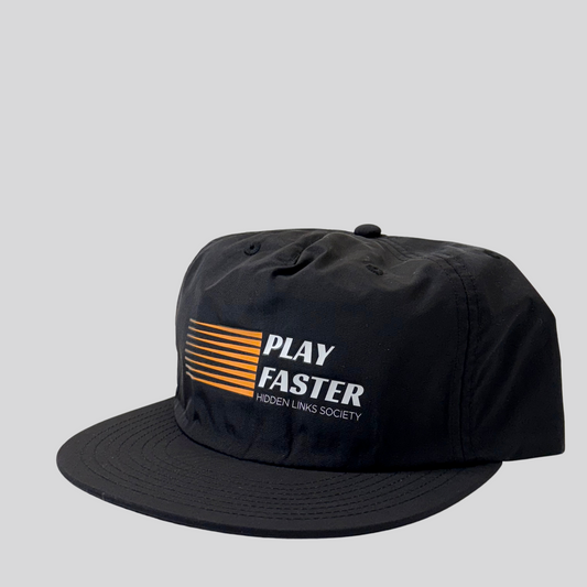 Play Faster Hat - Black