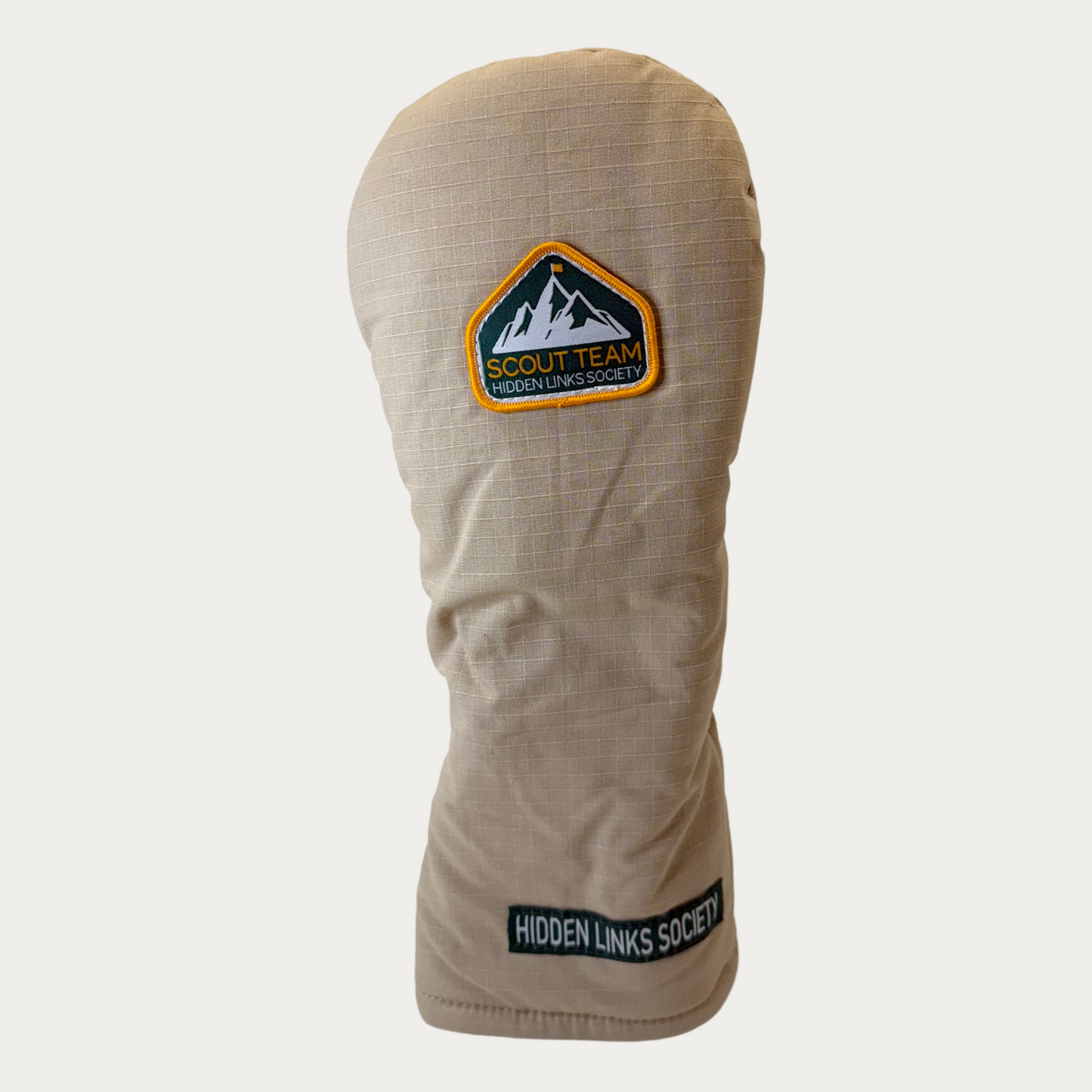 Scout Team Ripstop Driver Headcover - Tan