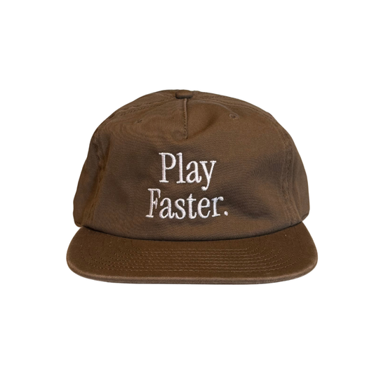 Play Faster Hat - Walnut