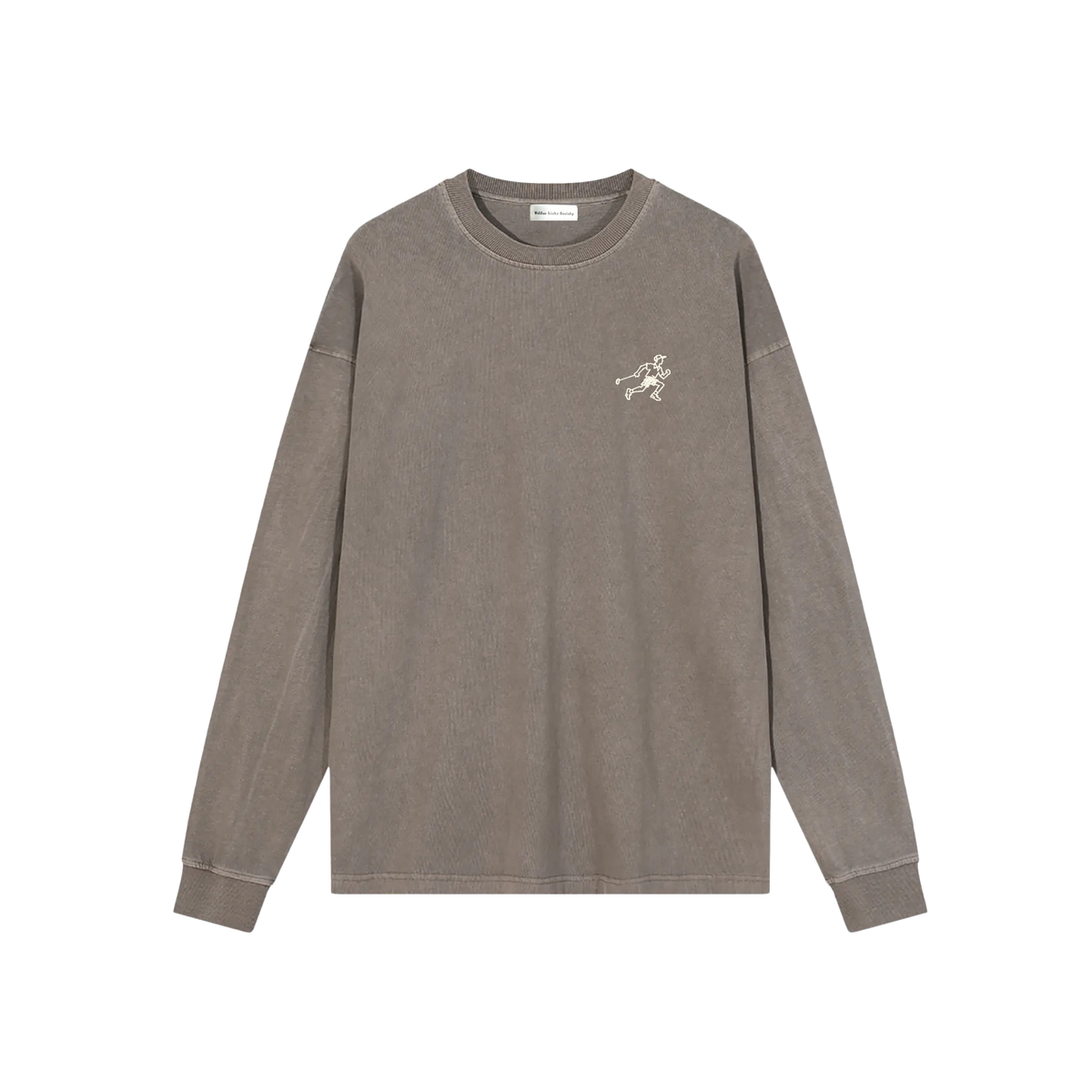 The Society Long Sleeve Tee - Vintage Brown