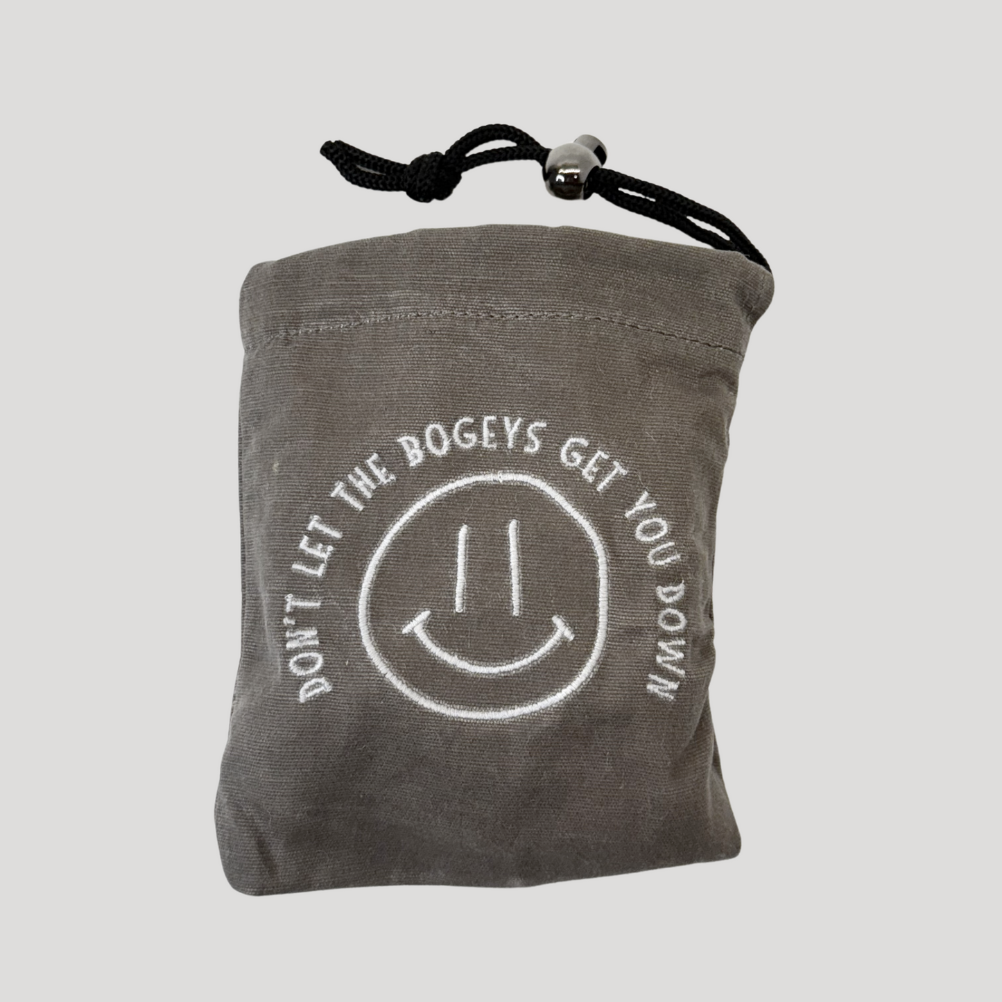 Don't Let The Bogeys Get You Down Valuables Pouch - Taupe