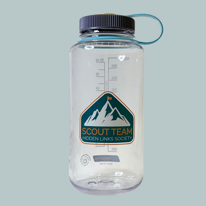 Scout Team Water Bottle - Clear