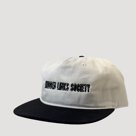 Stencil Series Two-Tone Hat - Natural/Black