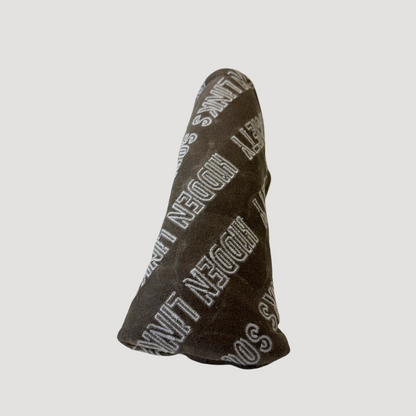 Stencil Series Blade Putter Cover - Grey