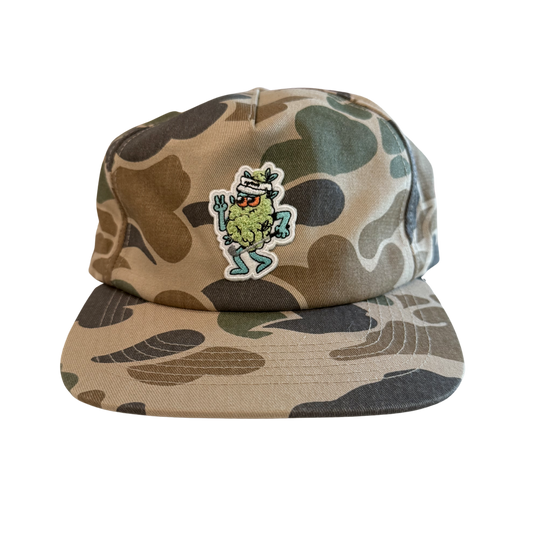 Bud Chenille Patch Hat - Duck Camo