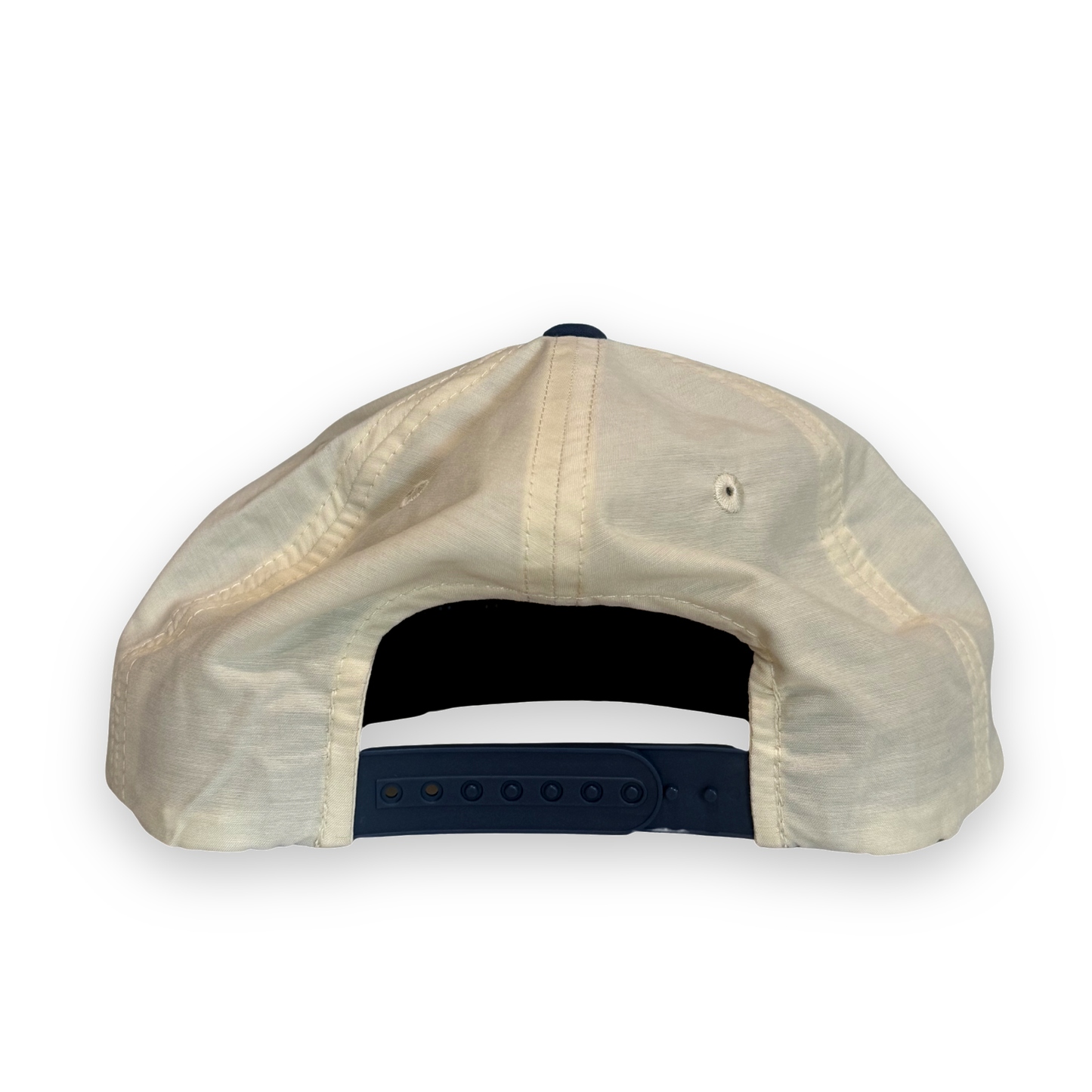 Bud Chenille Patch Hat - Bone / Blue