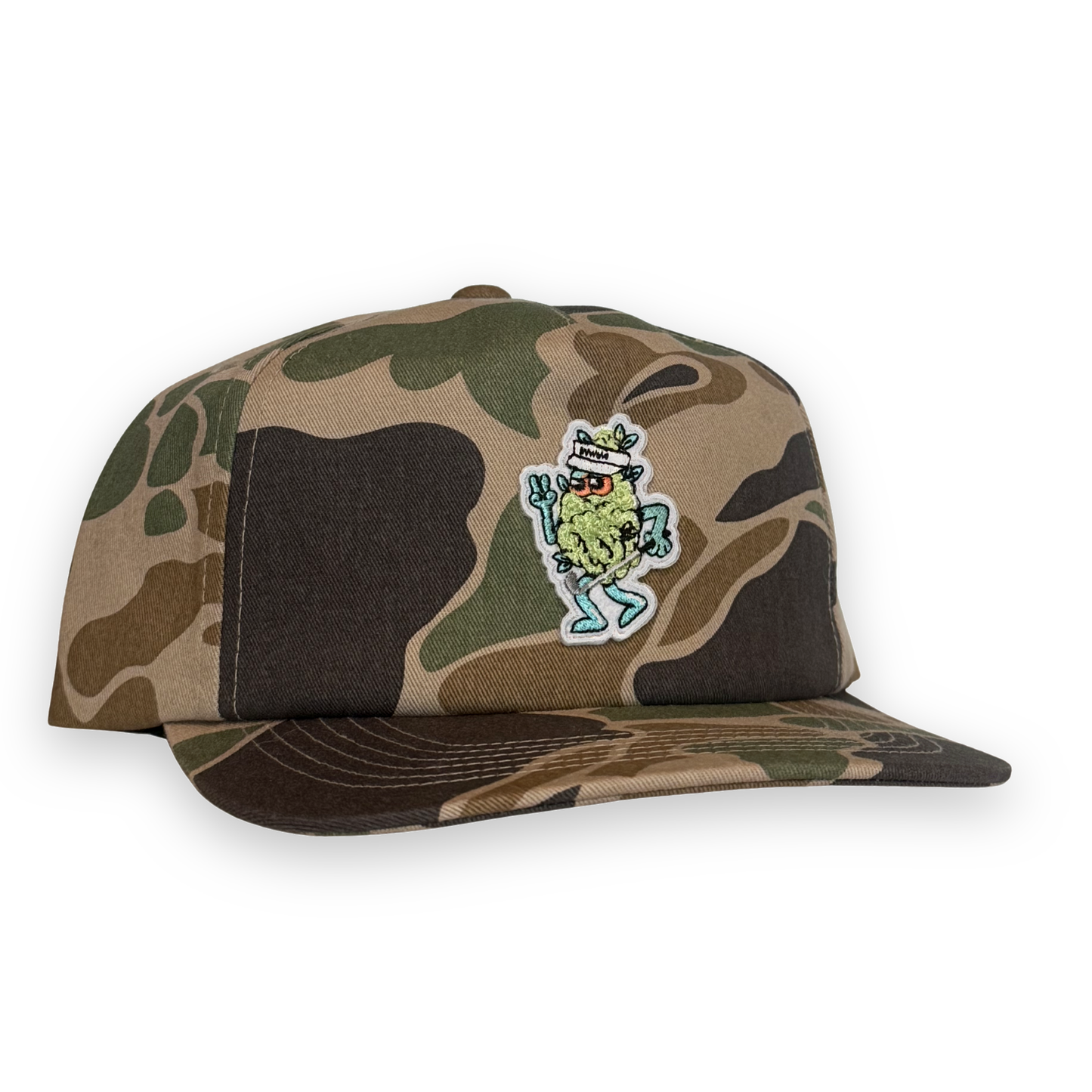 Bud Chenille Patch Hat - Duck Camo