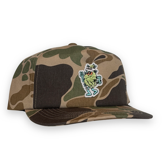 Bud Chenille Patch Hat - Duck Camo
