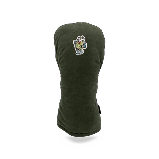 Bud Chenille Patch Fairway Wood Cover - Olive