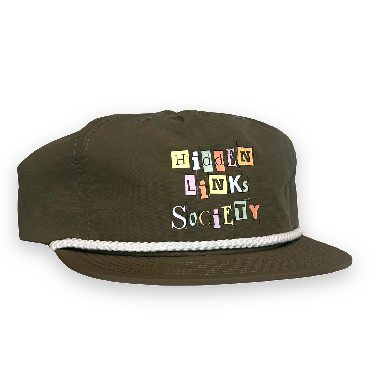 Ransom Note Rope Cap - Olive