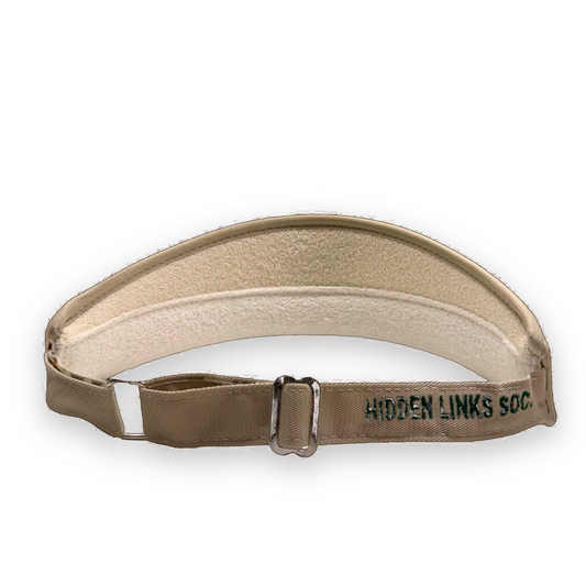 Tee It High Tour Visor- Tan
